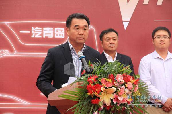 一汽解放青島龍V虎V北京上市投放儀式