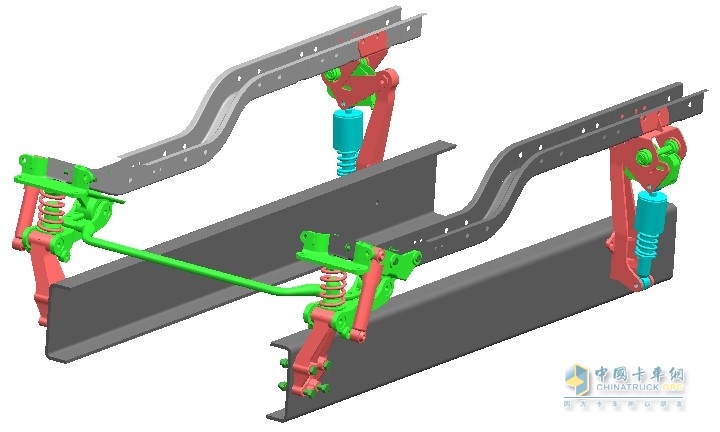 東風柳汽首創(chuàng)中型載貨全浮懸置技術(shù)