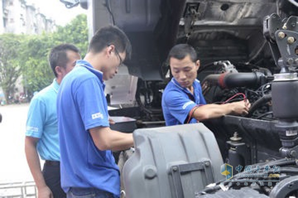 2014年東風柳汽國四商用車服務技能比武大賽