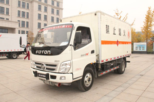 福田奧鈴CTX 141馬力4×2危險品運輸車（BJ5049XRQ-FA）