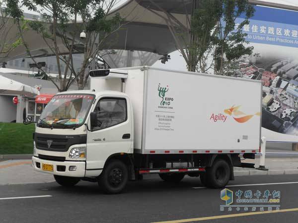 歐馬可-上海世博會零碳館指定物流用車