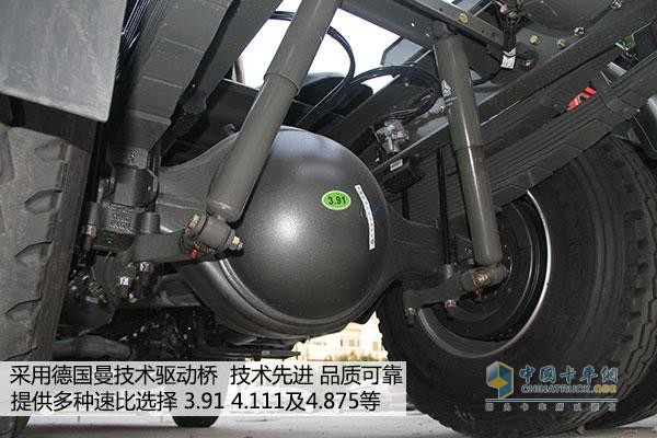 德國曼技術(shù)車橋