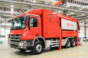 環(huán)保清污的新思維 奔馳Actros 3344 6×4環(huán)保挖掘抽吸車