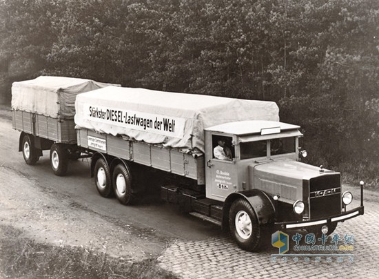 1932年，搭載140馬力柴油發(fā)動(dòng)機(jī)的S1H6卡車(chē)