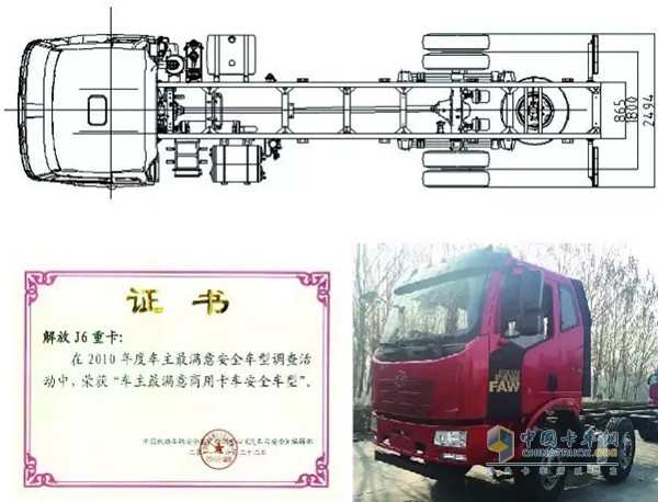 剎車距離更短，采用865mm寬度的車架，更安全;車輛標配ABS，主動安全性極佳，國內(nèi)最厚全鋼駕駛室，安全性提高50%。