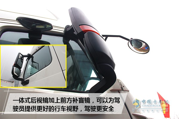 HOWO-T7H B版危化品牽引車后視鏡