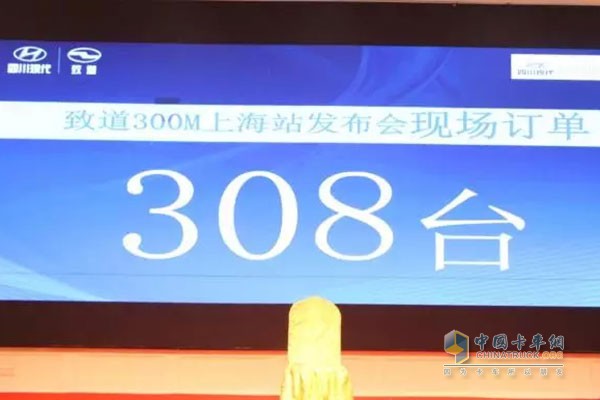 現(xiàn)場斬獲訂單308臺致道300M