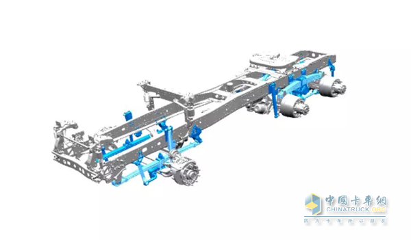 江鈴重卡精心打造的底盤(pán)和NVH控制系統(tǒng)