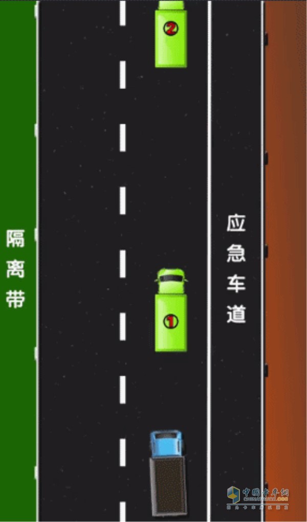 貨車占道