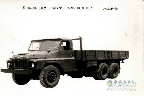 1958年10月長征汽車以捷克太脫拉III型載重汽車為原型仿制出第一輛越野車