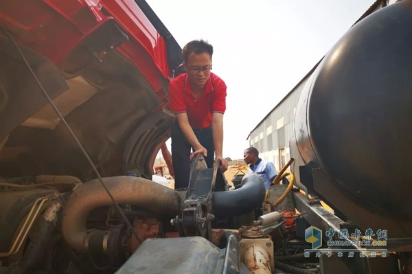 上汽紅巖 牽引車 海外市場