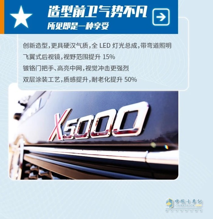 陜汽德龍X5000牽引車(chē)