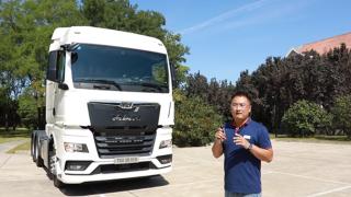 全新一代MAN TGX 510馬力牽引車 血?dú)夥絼偟脑煨?燈光自檢