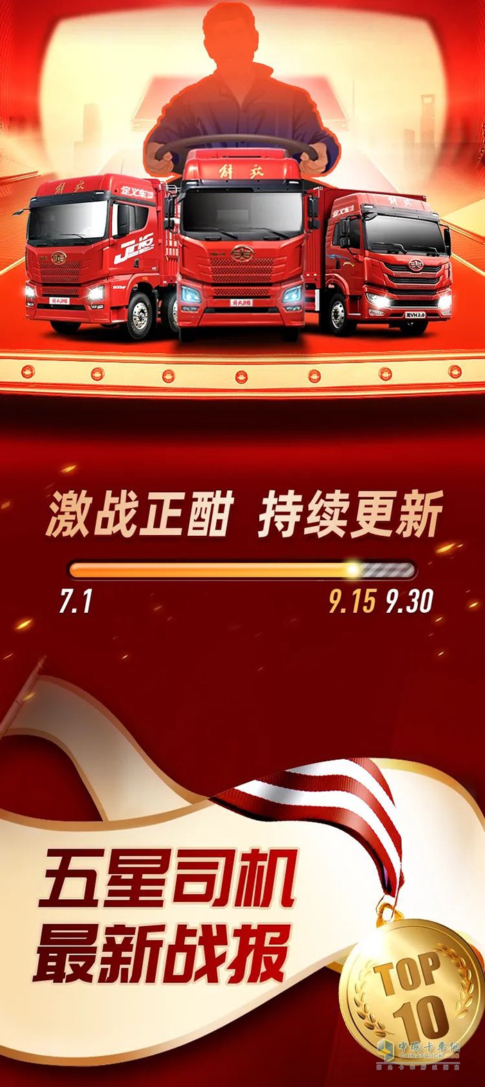 一汽解放青汽,定義車五星司機(jī),重卡