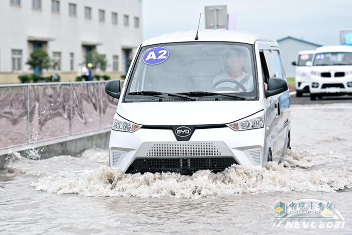 比亞迪V3,中國新能源挑戰(zhàn)賽,純電動(dòng),物流車