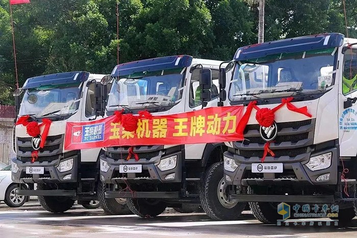 玉柴集團 玉柴全能王 YCK08 混凝土攪拌車