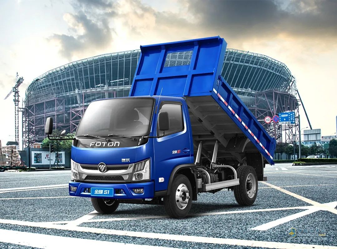 福田瑞沃工程車，X-Truck金剛S1，新藍(lán)牌，國六