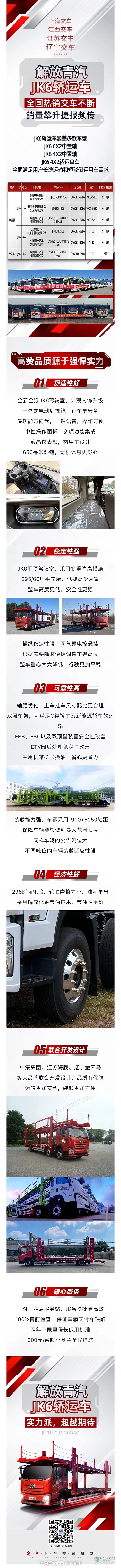 交車不斷！JK6轎運(yùn)車全國熱銷捷報頻傳！