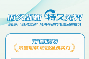 力壓群雄，寧德時代電池在“時光之戰(zhàn)”商用車動力電池眾測挑戰(zhàn)中大放光芒