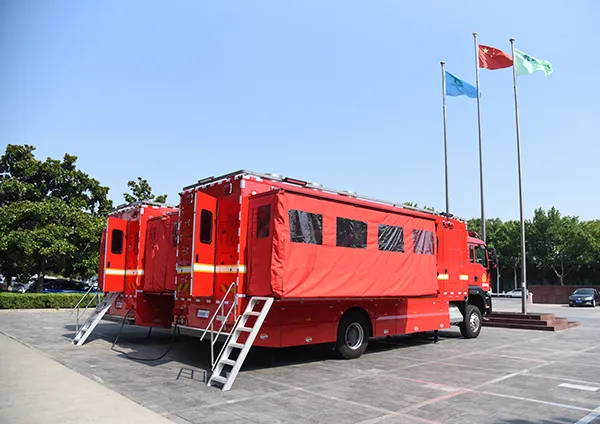 森源鴻馬全國首創(chuàng)全自動化飲食保障車編組