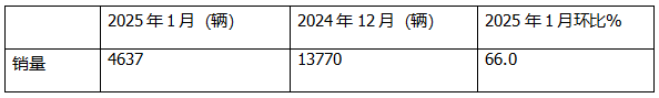 1月新能源輕卡：銷(xiāo)4637輛增4成 ；遠(yuǎn)程奪冠，福田\陜西汽車(chē)分列二三；比亞迪領(lǐng)漲