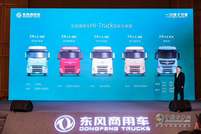 重新定義中國高端重卡！東風(fēng)商用車Hi-Truck高端車家族發(fā)布