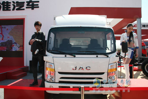 2010北京車展江淮汽車N721輕卡