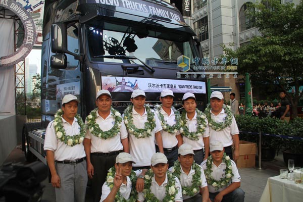 沃爾沃卡車(chē)節(jié)油大賽中國(guó)區(qū)總決賽參賽選手