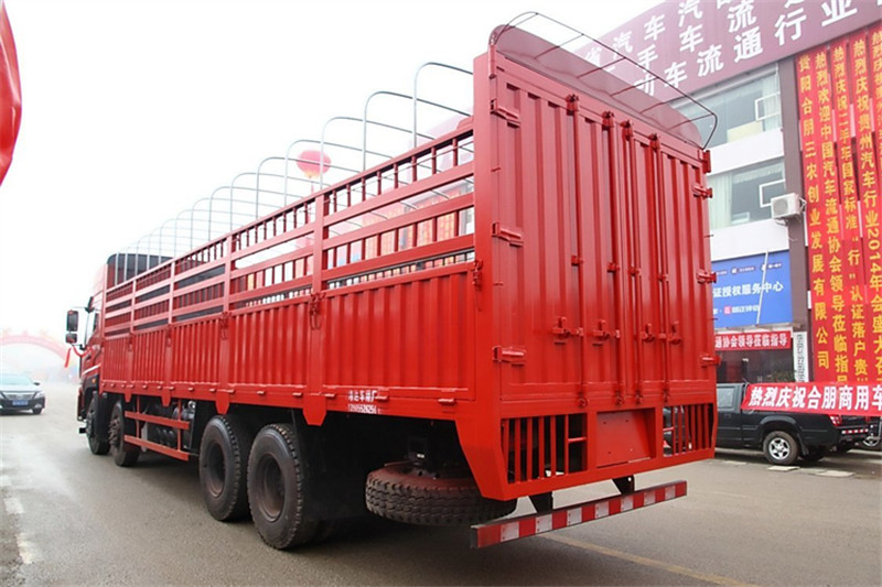 重汽王牌 W5G重卡 340馬力 8X4 9.4米 國(guó)四倉(cāng)柵式載貨車(chē)(CDW5310CCYA1T4)