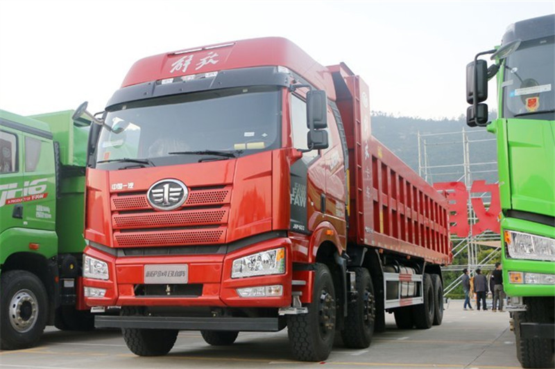 一汽解放 新J6P重卡 500馬力 8X4 8.8米 國五自卸車(CA3310P66K24L7BT4AE5)