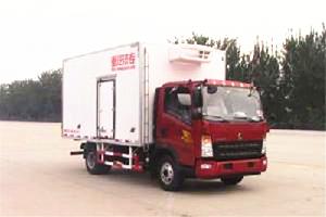 重汽HOWO輕卡 統(tǒng)帥 154馬力 4X2 4米 國五 冷藏車(ZZ5047XLCF341CE145)