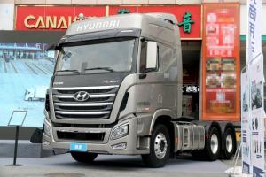 現(xiàn)代商用車 創(chuàng)虎XCIENT重卡 520馬力 6X4 國五 自動擋牽引車(ZF AMT手自一體)(CHM4251KPQ49V)