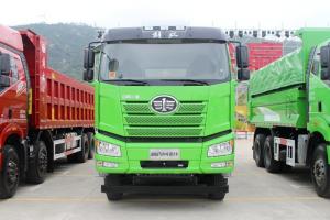 一汽解放 新J6P重卡 420馬力 8X4 6.8米LNG 國六 渣土自卸車(CA3310P66M25L1T4E6)