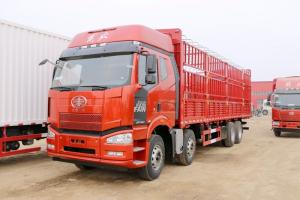 一汽解放 J6P 420馬力 8X4 9.5米 國六 倉柵式載貨車(CA5310CCYP66K24L7T4E6)